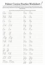 Palmer Cursive