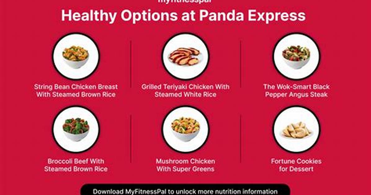 Panda Express Healthy