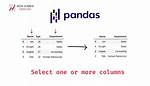 Pandas Select Columns