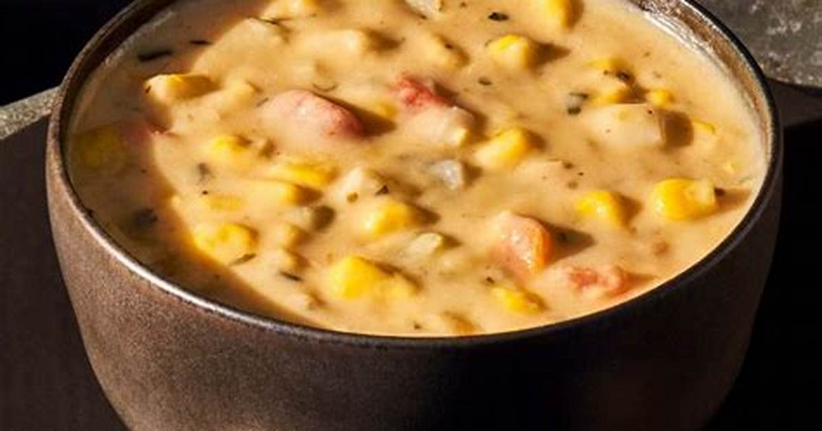 Panera Summer Corn Chowder