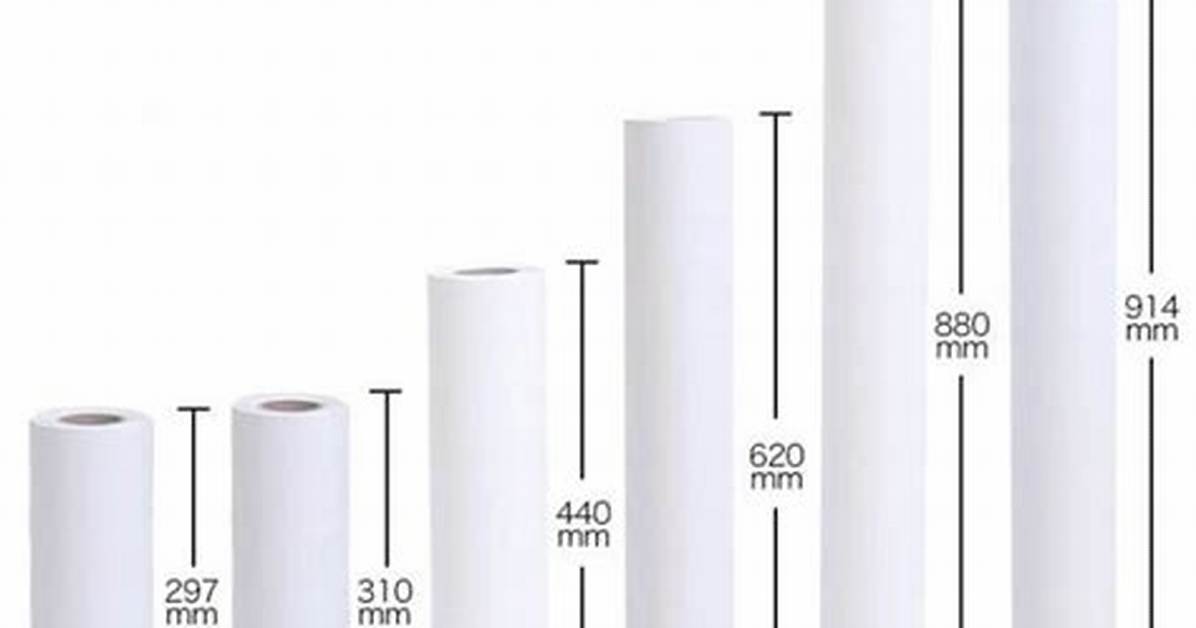 Paper Roll Sizes