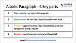 Paragraph Development