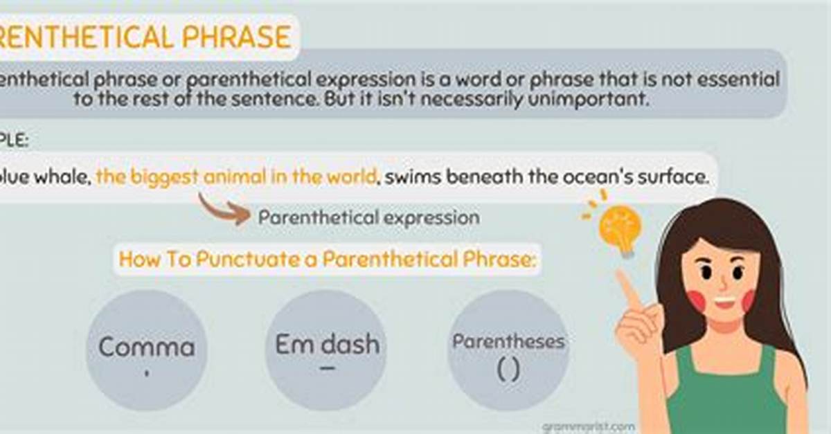 Parenthetical Definition