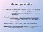 Parfocal Microscope Definition