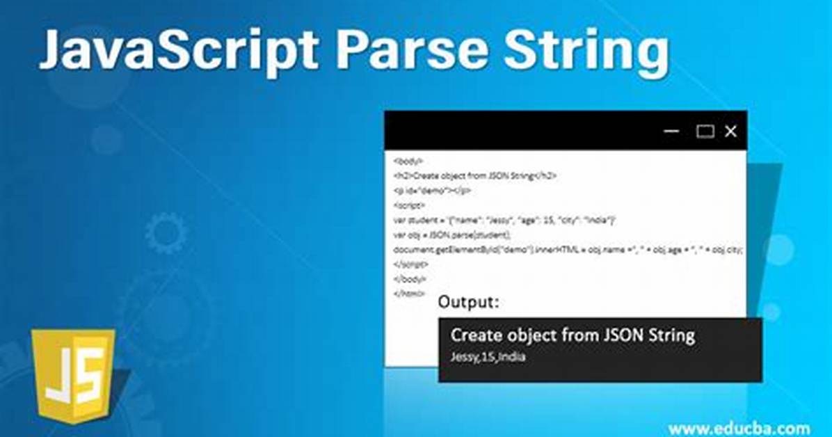 Parse an Html String with Js