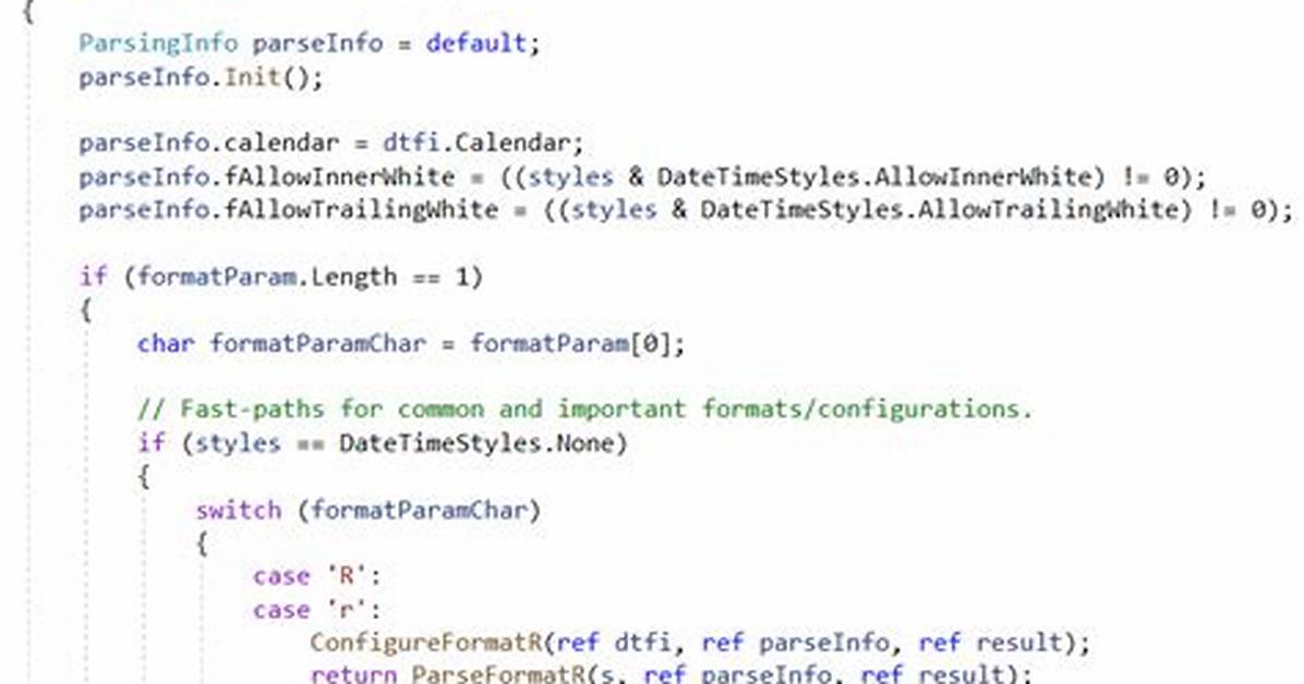 Parse String to Datetime in C#