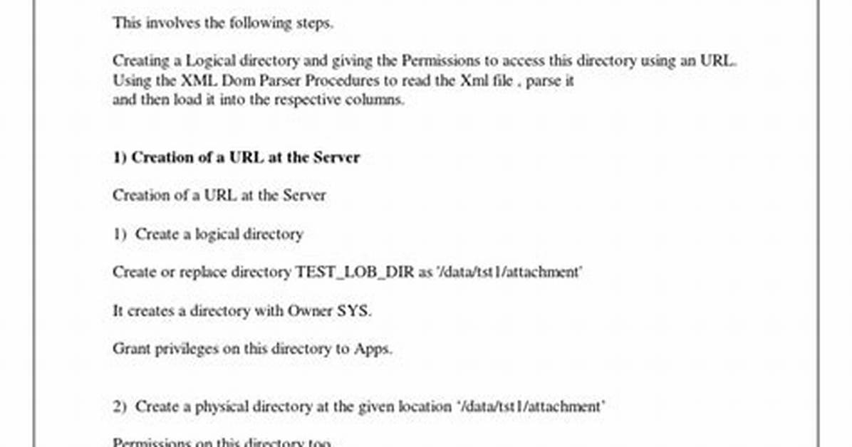Parsing Xml File with Plsql