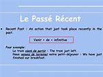 Passe Recent