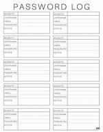 Password Log