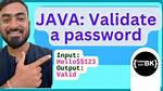 Password Verification Program Java