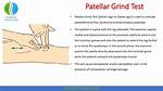 Patellar Grind Test