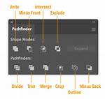 Pathfinder Tool Illustrator