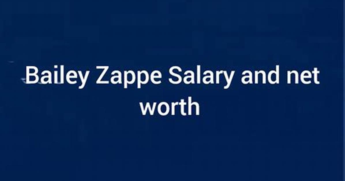 Patrick Bailey Salary & Contract