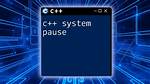 Pause Console in C++ Program
