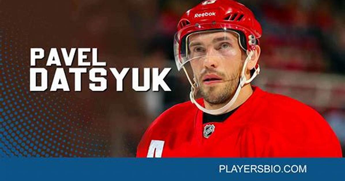 Pavel Datsyuk Net Worth