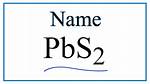 Pbs2 Compound Name