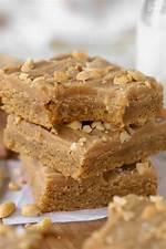 Peanut Butter Bars {Soft and Chewy}