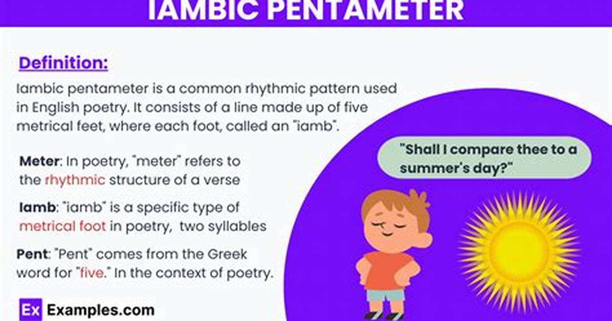 Pentameter Definition