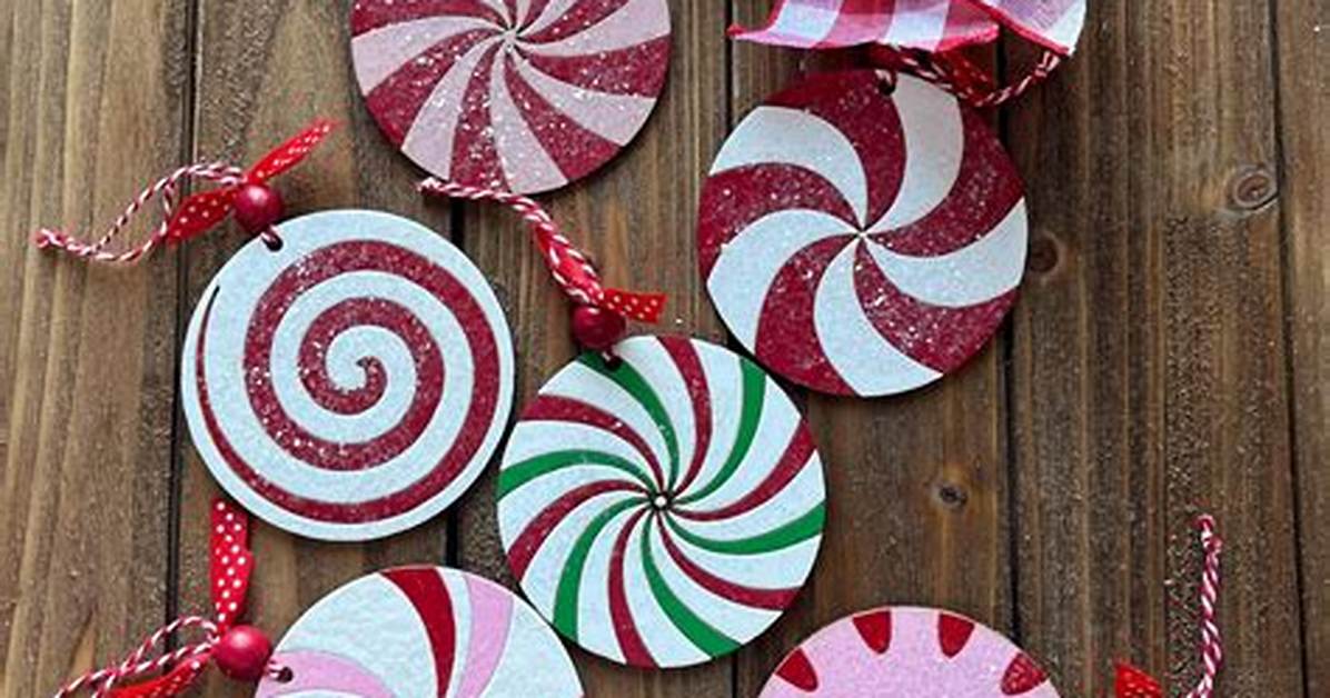 Peppermint Ornaments