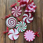 Peppermint Ornaments