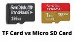 Performance Difference Between Sd and Microsd Cards?