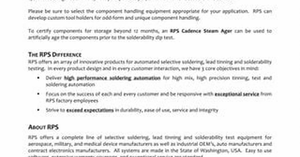 Performance Test and Rps