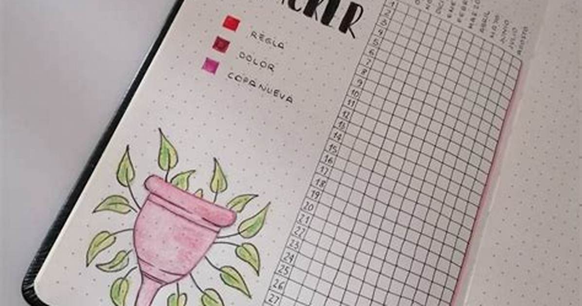 Period Tracker Bullet Journal