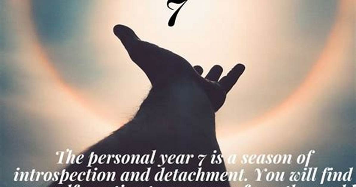 Personal Year 7