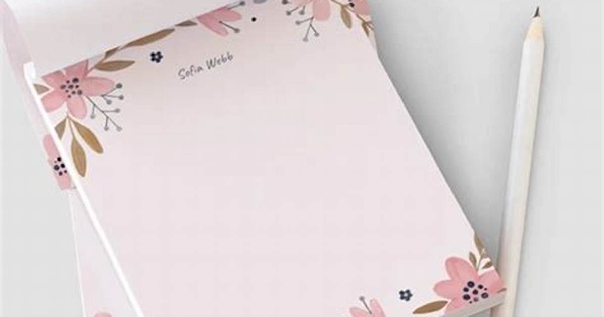 Personalized Notepads