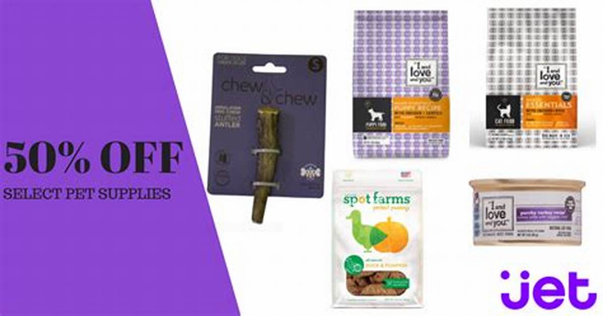 Pet Treats at 50% Off, More