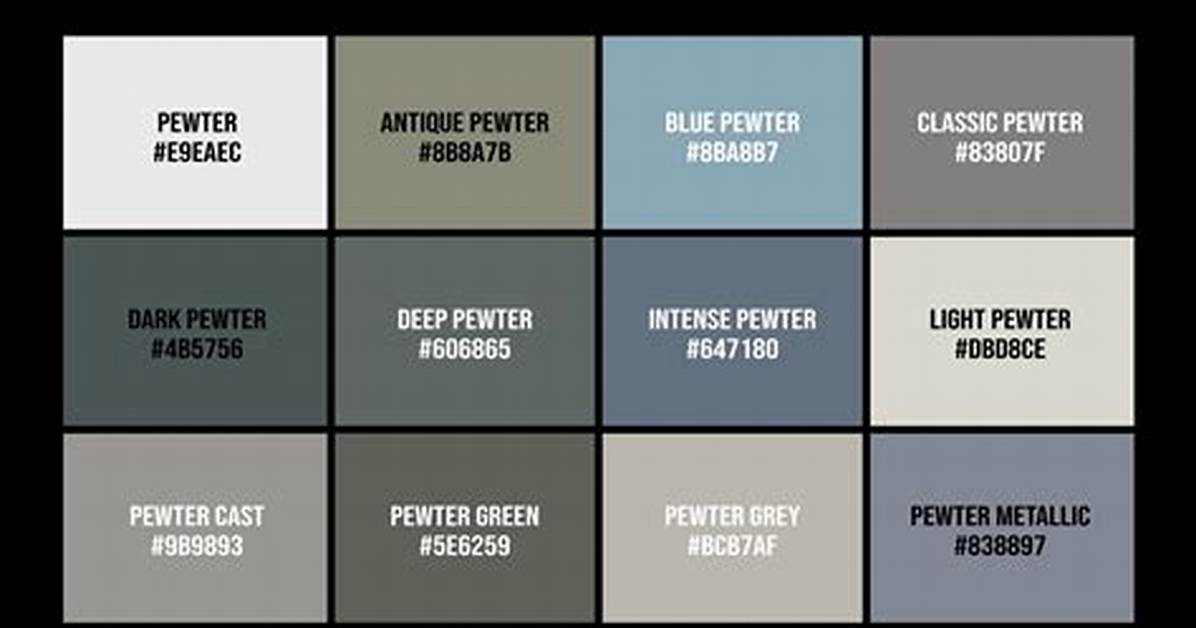 Pewter Colour