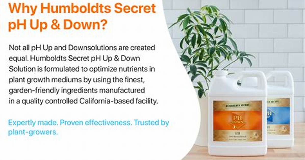 Ph Down for Plants