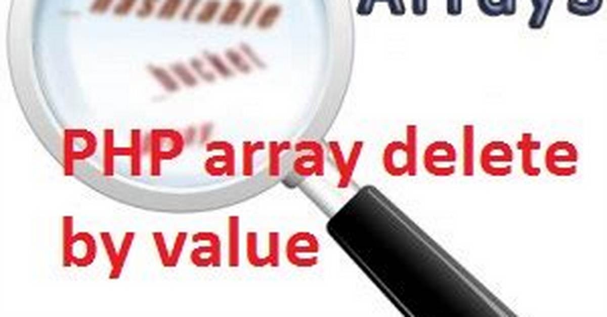 Php Array Delete by Value (Not Key)