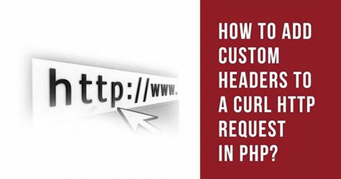 Php cURL Custom Headers