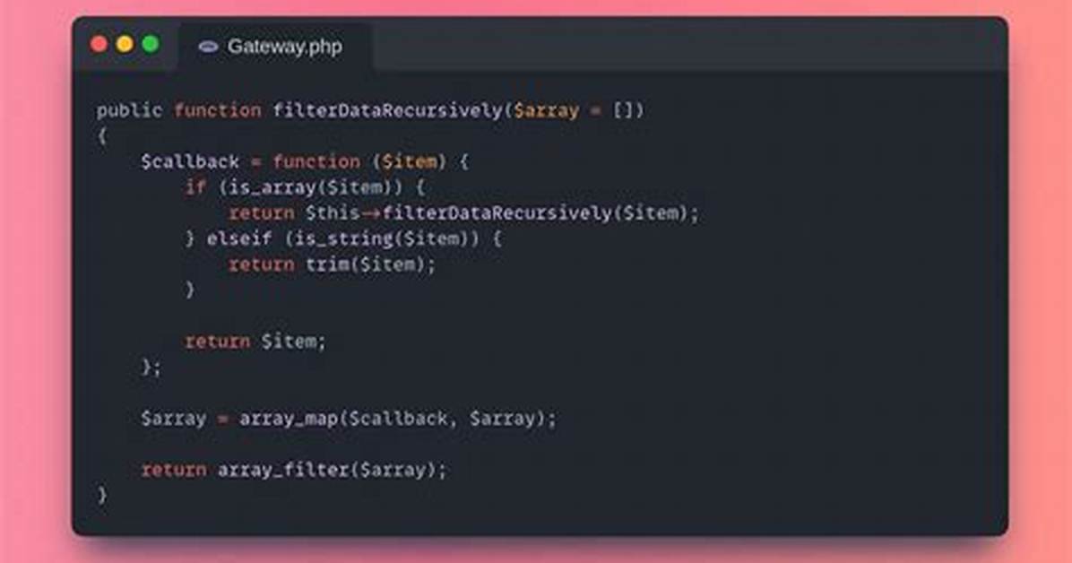 Php Laravel Recursive Function with Nested Array