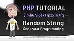 Php Random String Generator