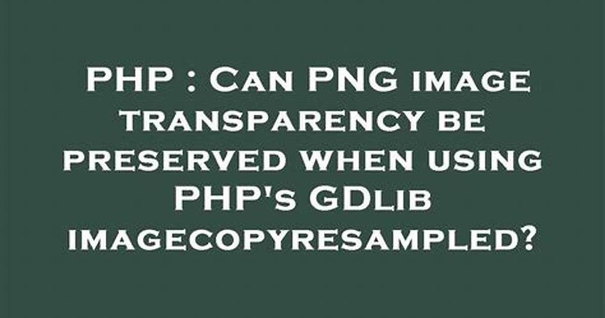 Php Save Image After Imagecopyresampled