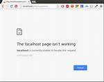 Phpmyadmin Not Working on Localhost
