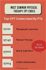 Physical Therapy Cpt Codes