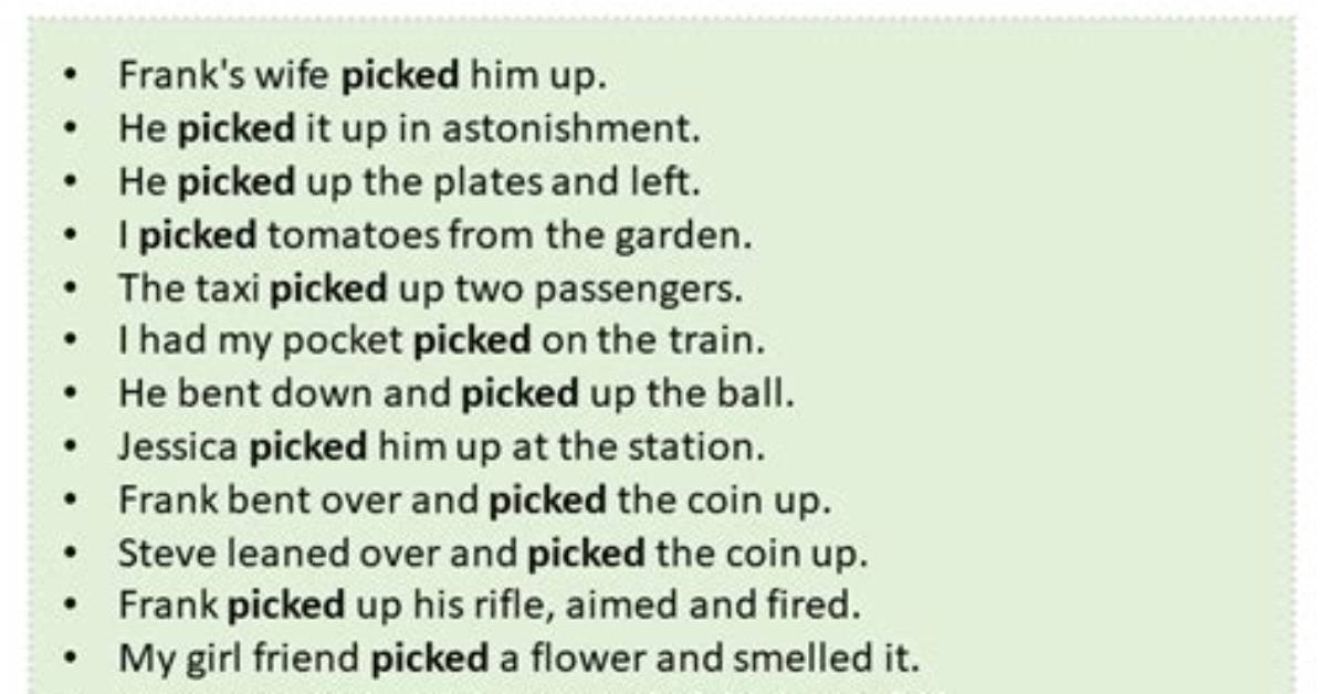 Picked