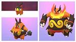 Pignite Evolution