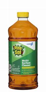 Pine-___ (Clorox Cleaner)