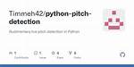 Pitch Detection in Python