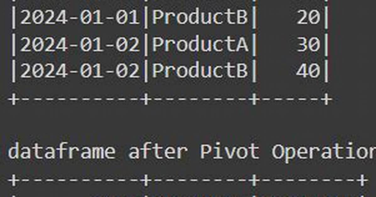 Pivot String Column on Pyspark Dataframe