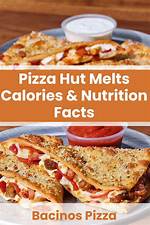 Pizza Hut Melts Nutrition Facts: What You Need to Know
