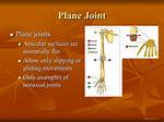 Plane Joint Examples