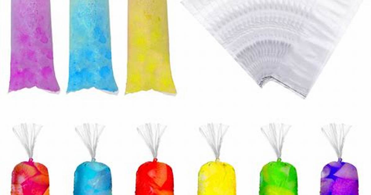 Plastic Ice Pops