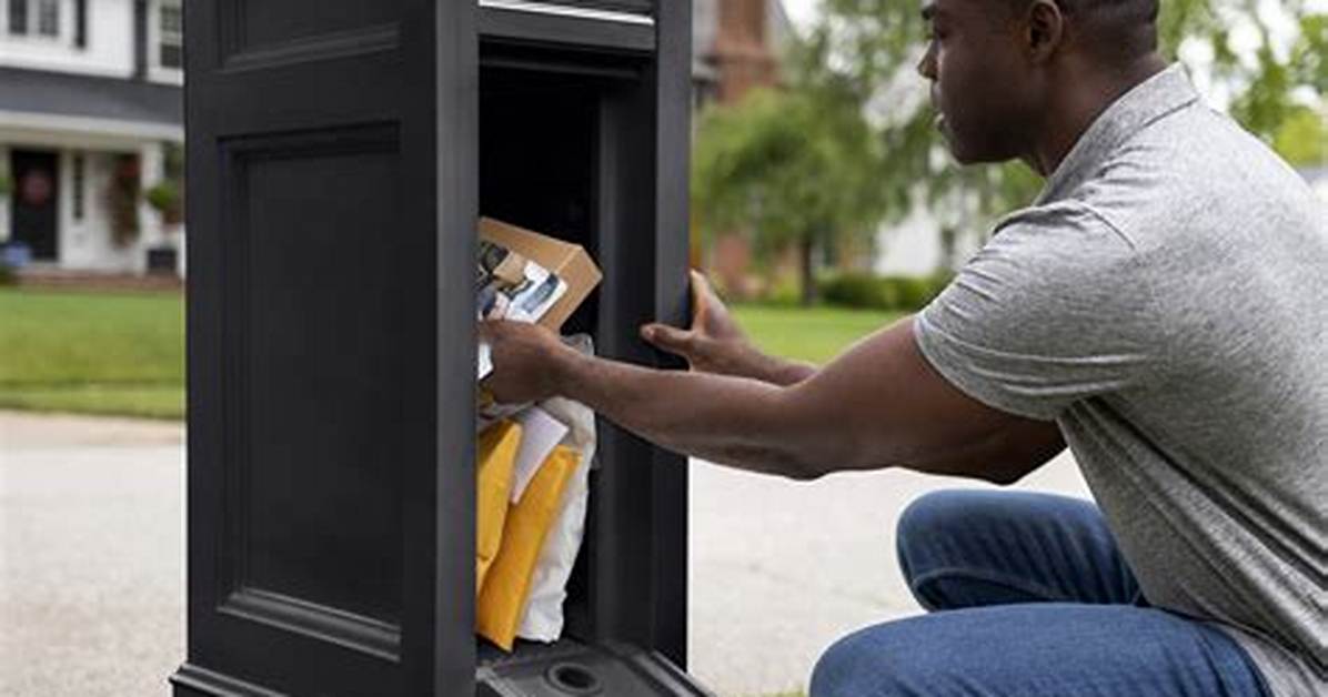 Plastic Mailbox