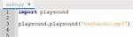 Play Audio with Python