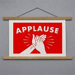 Please ___ Your Applause